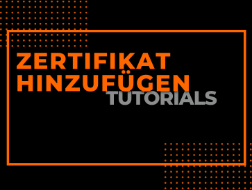 Zertifikat ablegen